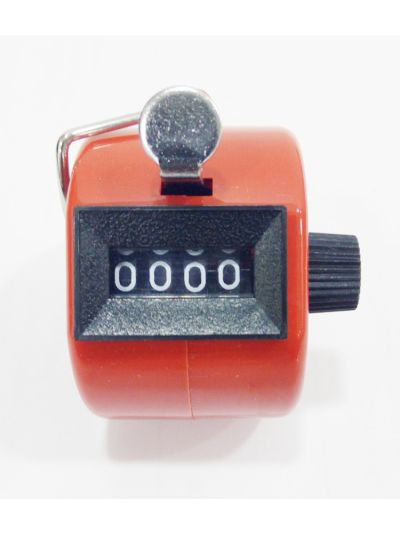 Orange Hand Tally Counter