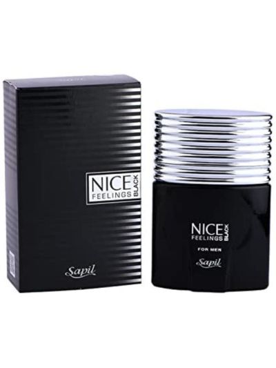 NICE FEELINGS BLACK EDT PERFUME 75ml 