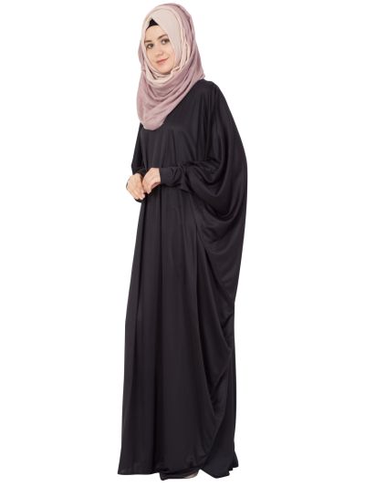 Classic Black Kaftan Abaya