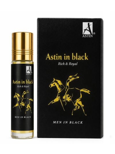 Astin In Black Attar | Deep, Warm, Intense (3 ml & 6 ml)