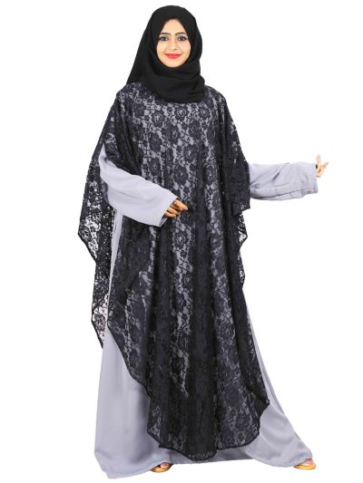 Kaftan Style Capes With Side Slits