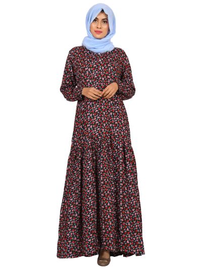 Full Length Floral Maxi Dress