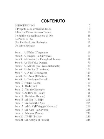 Italian Quran - Glorioso Corano - Tr. H.R. Piccardo