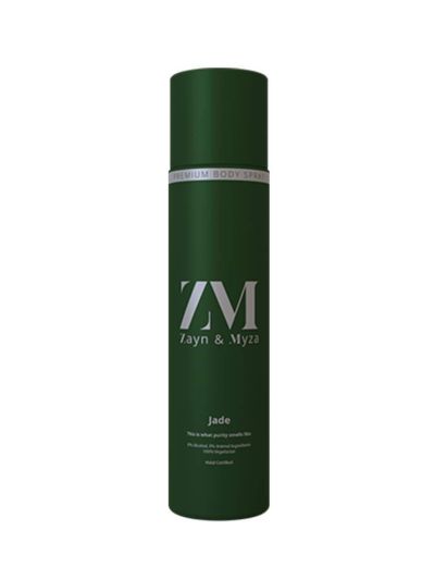 Jade No Alcohol Body Spray For Men, Halal compliant (150 ml)