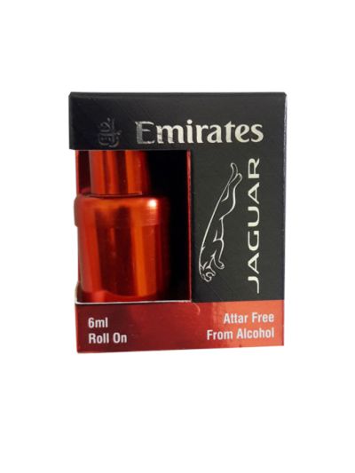 Emirates Jaguar Attar | Fresh Spicy, Woody, Musky | 6ml
