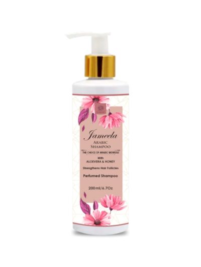 AL MASNOON Jameela Arabic Shampoo Infused With Aloe Vera & Honey – The Preferred Choice Of Arabic Women, 200ml