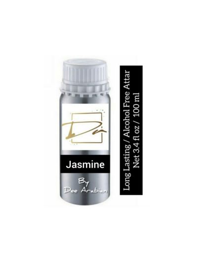 Dee Arabian Jasmine Attar Alcohol Free (100ml)