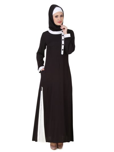 Jaza Rayon Black Abaya