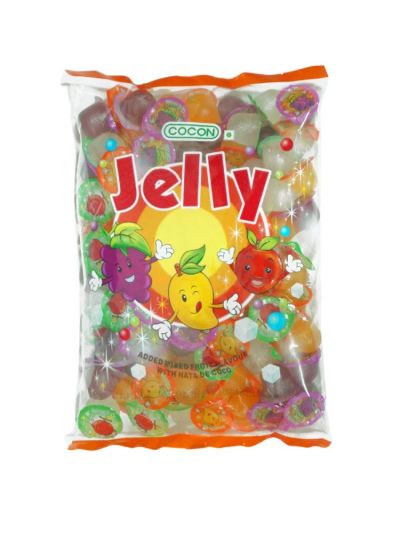 Cocon Jelly - Mixed Fruit Flavour With Nata De Coco 1500g - 100 cups - 15g Each