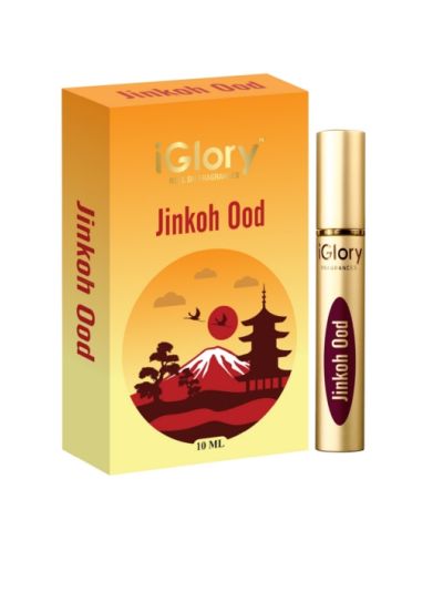 iGlory Jinkoh Oudh Roll On Attar for Men & Women (10 ml)