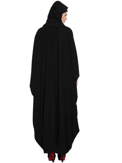Fariha Elegant Dual Color Kaftan Abaya