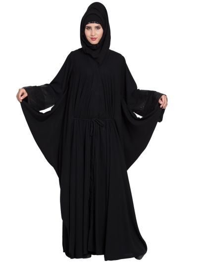 Designer Kaftan Abaya With Side Cowls