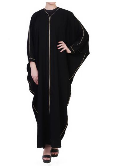 Open Kaftan Abaya In Free-Size