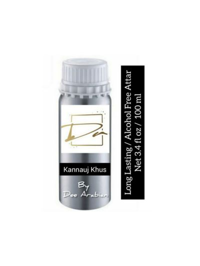 Dee Arabian Kannauji Khus Attar Alcohol Free (100ml)