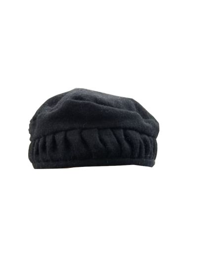 Kashmiri Cap (Pakol Cap) - Black