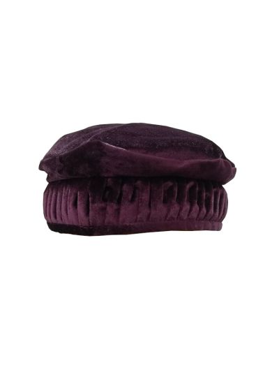 Kashmiri Cap (Pakol Cap) - Velvet Voilet