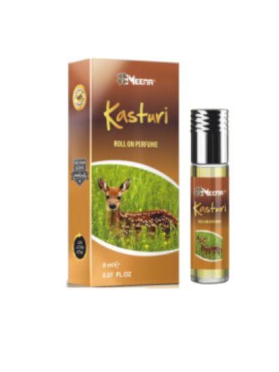 Meena Kasturi Attar - 8ML (Silver Series)