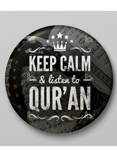 Keep Calm Button Badge