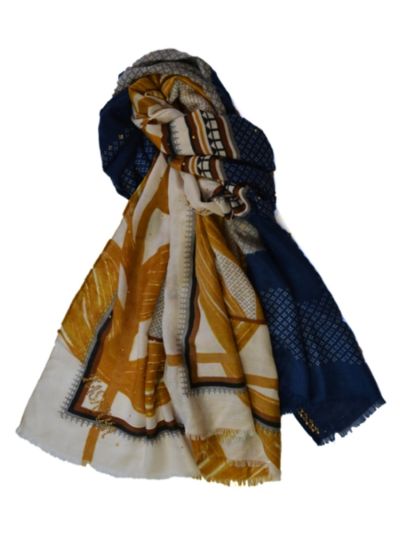 Embellished Printed Hijab