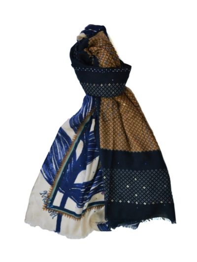 Embellished Printed Hijab