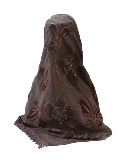 Hijab With Glitter And Pearls