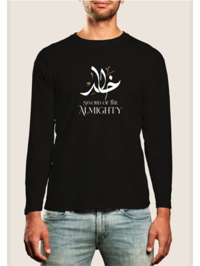 Khalid Bin Waleed Round Neck Full Sleeve T-Shirt