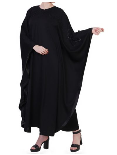 Kaftan Abaya With Hand Work Embellishments