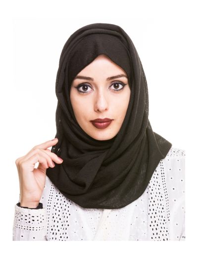 Jacquard  Self Print Cotton Hijab