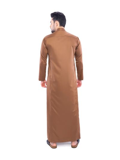 Kurvig Saudi Brown Thobe