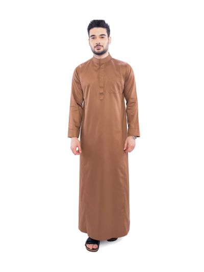 Kurvig Saudi Brown Thobe