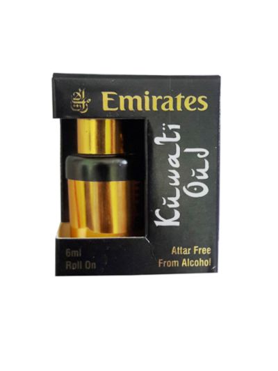 Emirates Kuwati Oud Attar | Rich Kuwaiti Oud, Smoky, Woody | 6ml