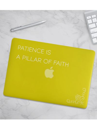 Patience Laptop Skin