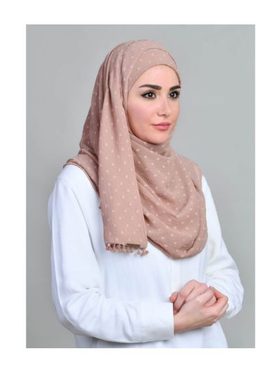 Latte Mosaic Butti Chiffon