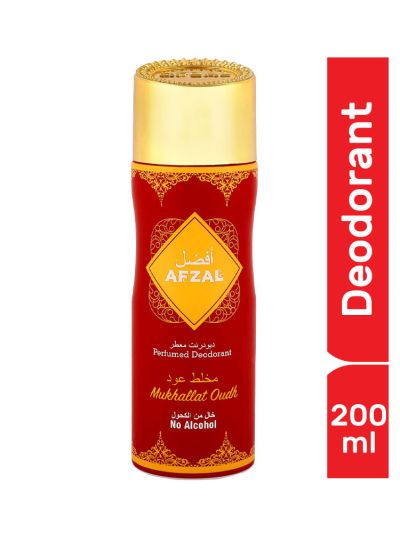 Mukhallat Oudh Deodorant (Non Alcoholic - 200 ml)