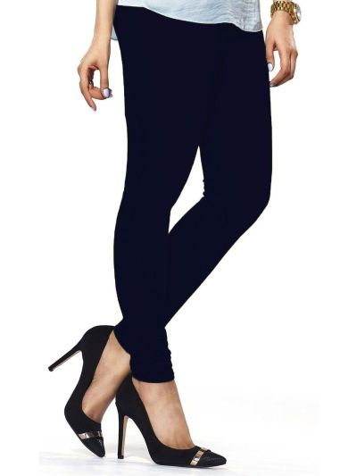 Royal Blue Free Size Churidar Leggings