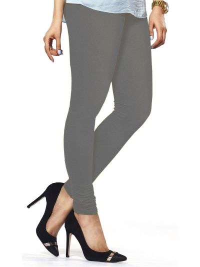 Steel Grey Free Size Churidar Leggings