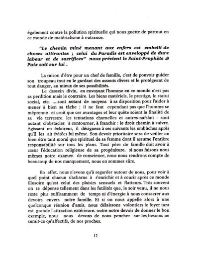 L’epoux Ideal – Az Zaujus Salih – French