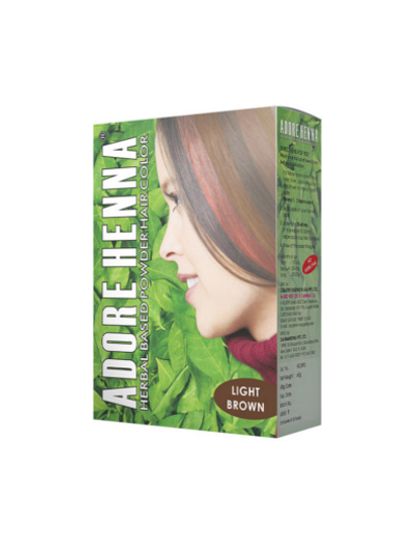 Adore Henna Light Brown Hair Color (120g)