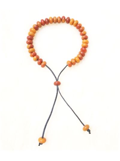 33 Beads Tasbih Bracelet (Light Brown)