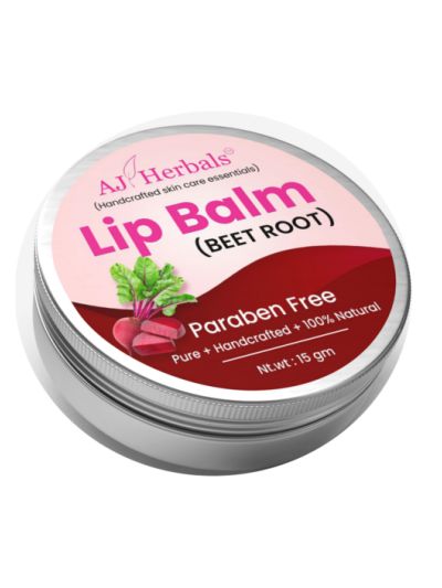 Lip Balm for Dry Chapped Lips - Beetroot Red (15 g)
