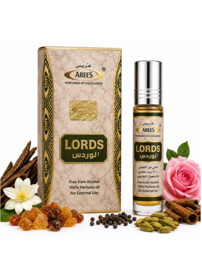 Arees Lords | Fresh, Spicy, Masculine | Attar 8ml