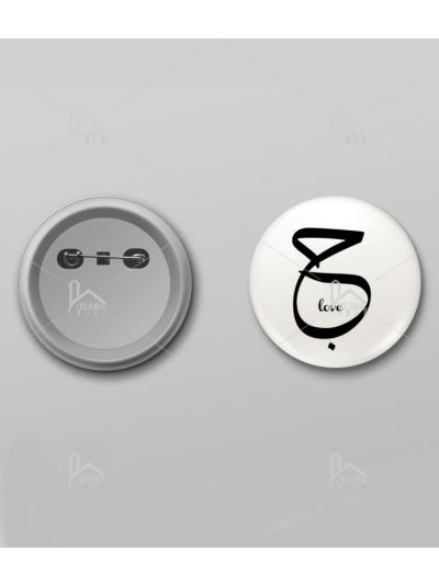 Love Button Badge