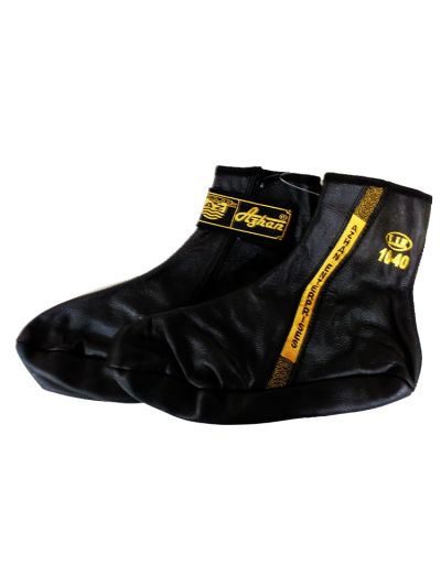 Leather Socks Black