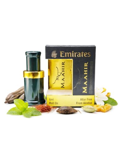 Emirates Maahir Attar | Intense Rich, Premium Elegant | 6ml