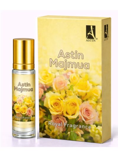 Astin Majmua Haji Attar | Floral & Woody Alcohol-Free Attar (3 ML & 6 ML)