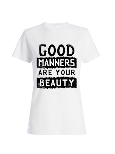 Manners Women's Half Sleeve T-Shirt