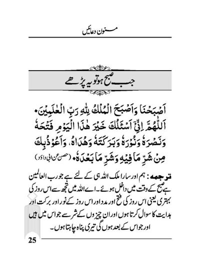Masnoon Duaein