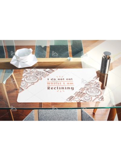 Recline Table Placemat 
