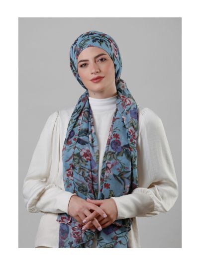 May Showers Printed Crinkled Chiffon