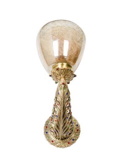 Meena Cast Brass Wall Light